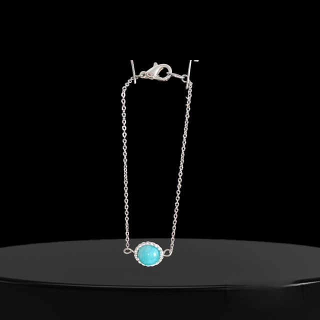 Bracelet chaine Amazonite
