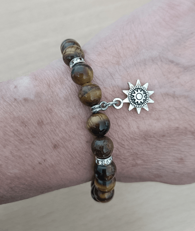 Bracelet Oeil de Tigre Brun