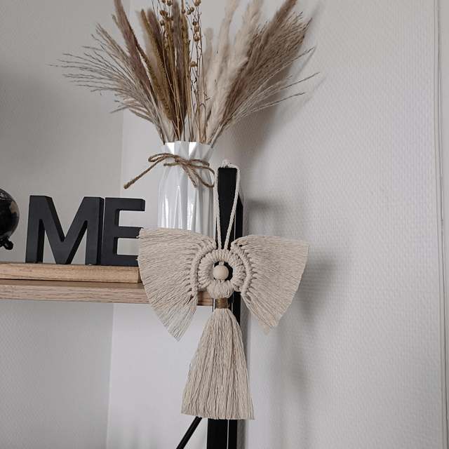 Ange macramé 