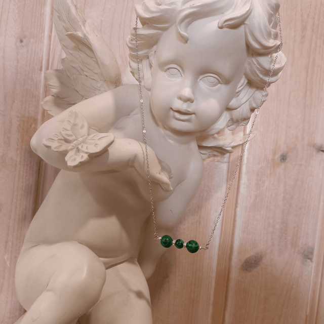 Bracelet chaine Malachite