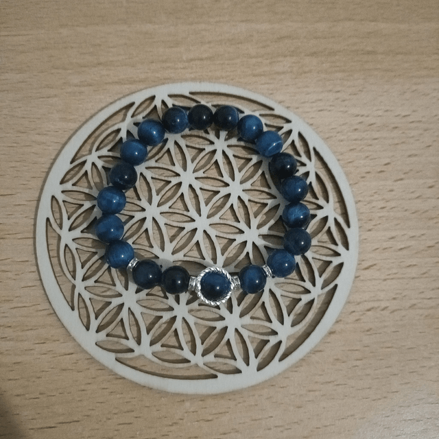 Bracelets Œil de Tigre Bleu 